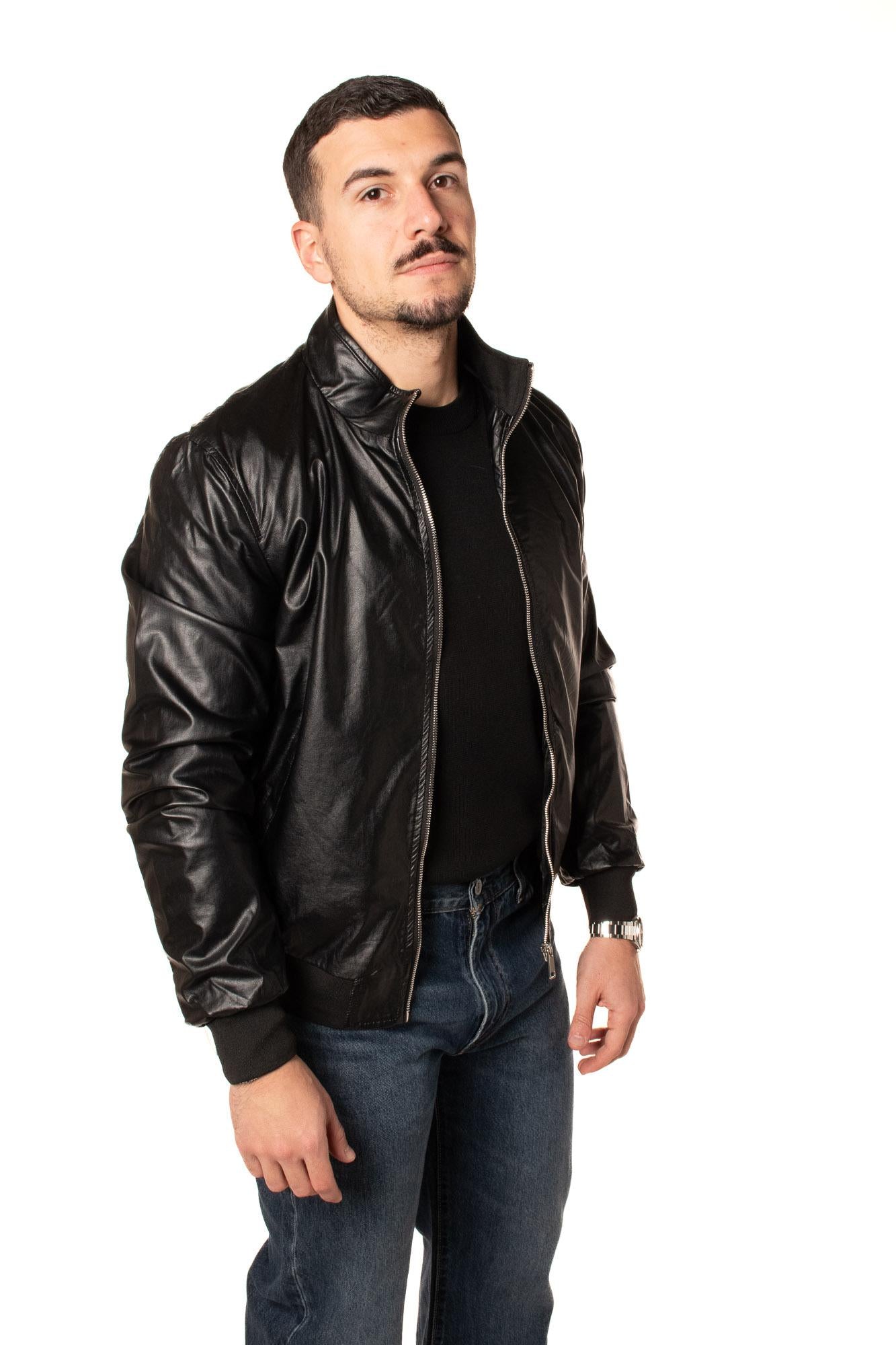 Giubbino Ecopelle Uomo 