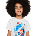 t-shirt boxy bambino bianca 86L871-001BIANCO NIKE