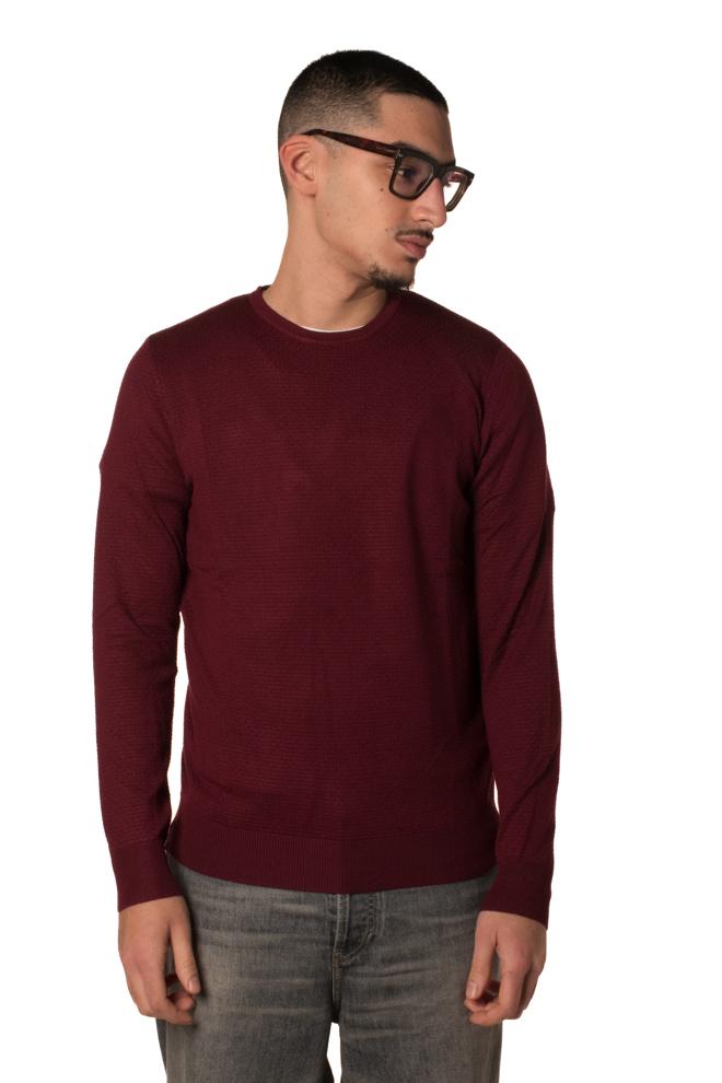 Maglioncino Basic Uomo BTM05137BORDEAUX TELAMIRA