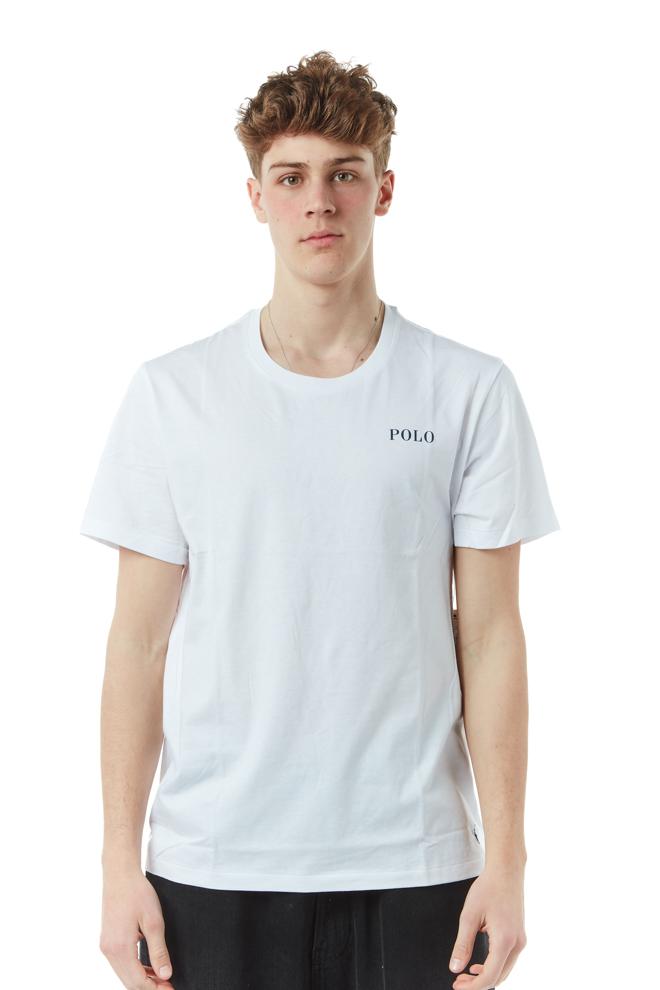 tshirt label uomo bianco 714931650BIANCO POLO RALPH LAUREN
