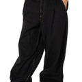 Jeans Baggy Pleated Uomo 