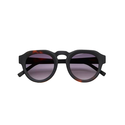 Occhiali Sole Zeno Unisex Nero 3 Punti Havana OK032BLACK 3POINTS OKKIA