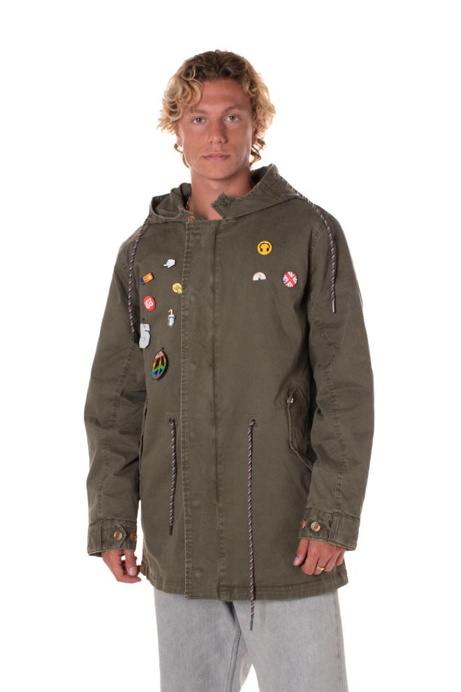 Parka Olive Uomo M252302VERDE BERNA
