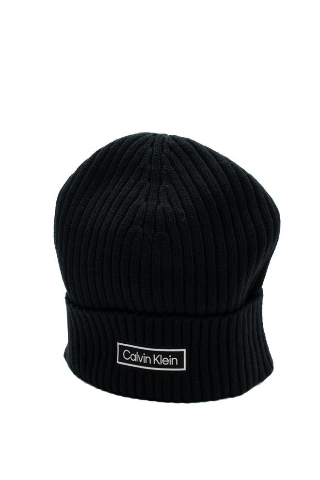 Beanie Logo Unisex LV8053NERO CALVIN KLEIN