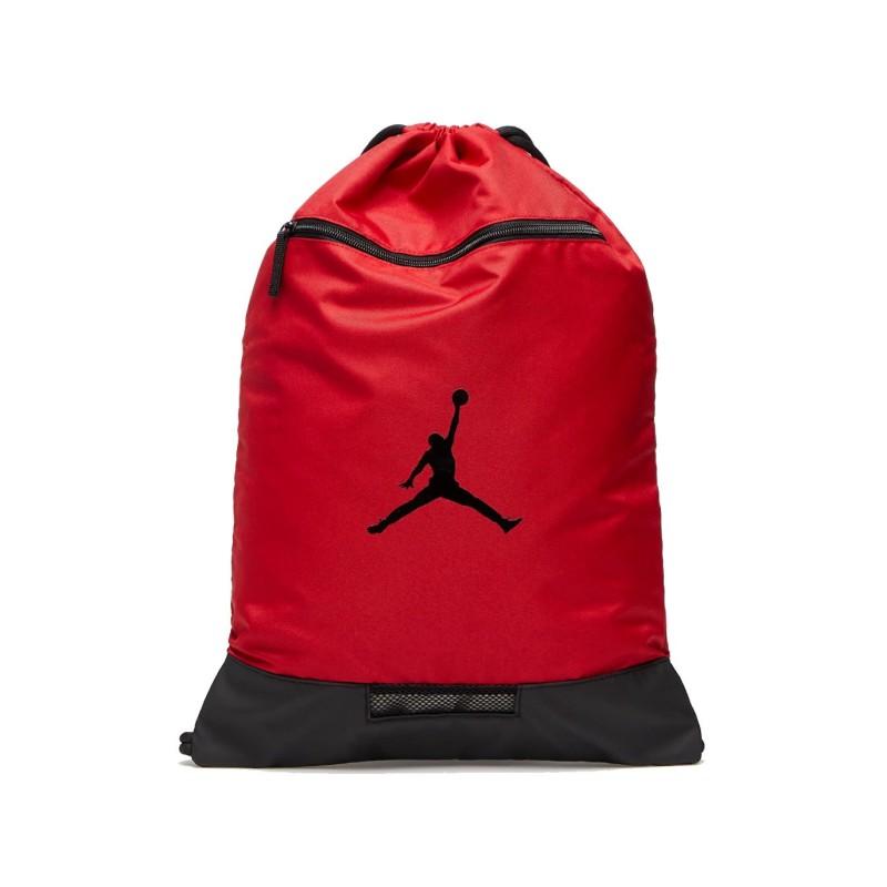 gymsack logo unisex 9A0746ROSSO JORDAN