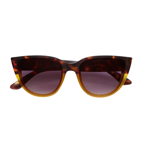 Occhiali Sole Silvia Unisex Havana Yellow 