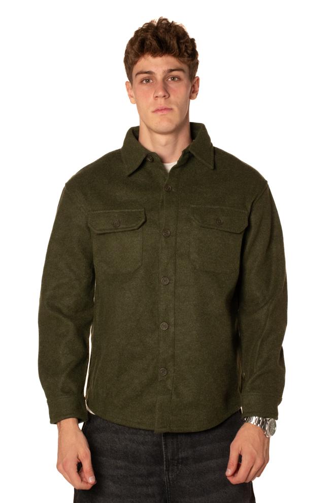 Camicione Heavy Uomo RTC014VERDE TELAMIRA