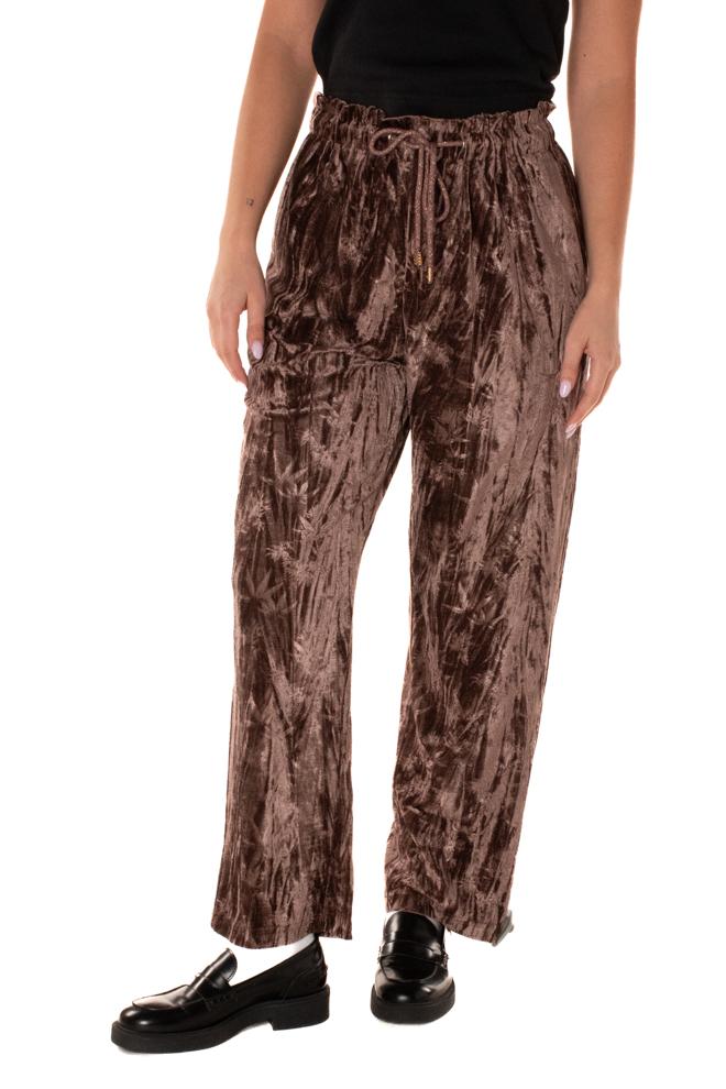 Pantalaccio Velluto Donna HJ.AMAZMARRONE NUD