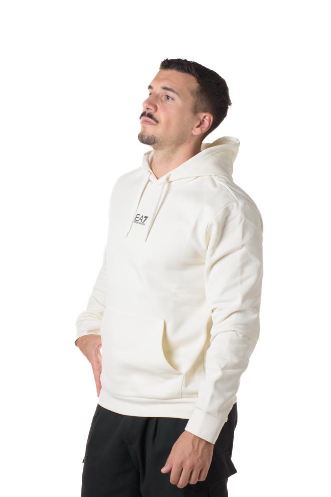 Felpa Script Uomo 8NPM37BEIGE EA7