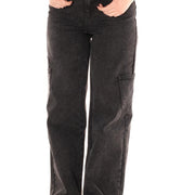 Jeans Cargo Donna 15352422NERO ONLY