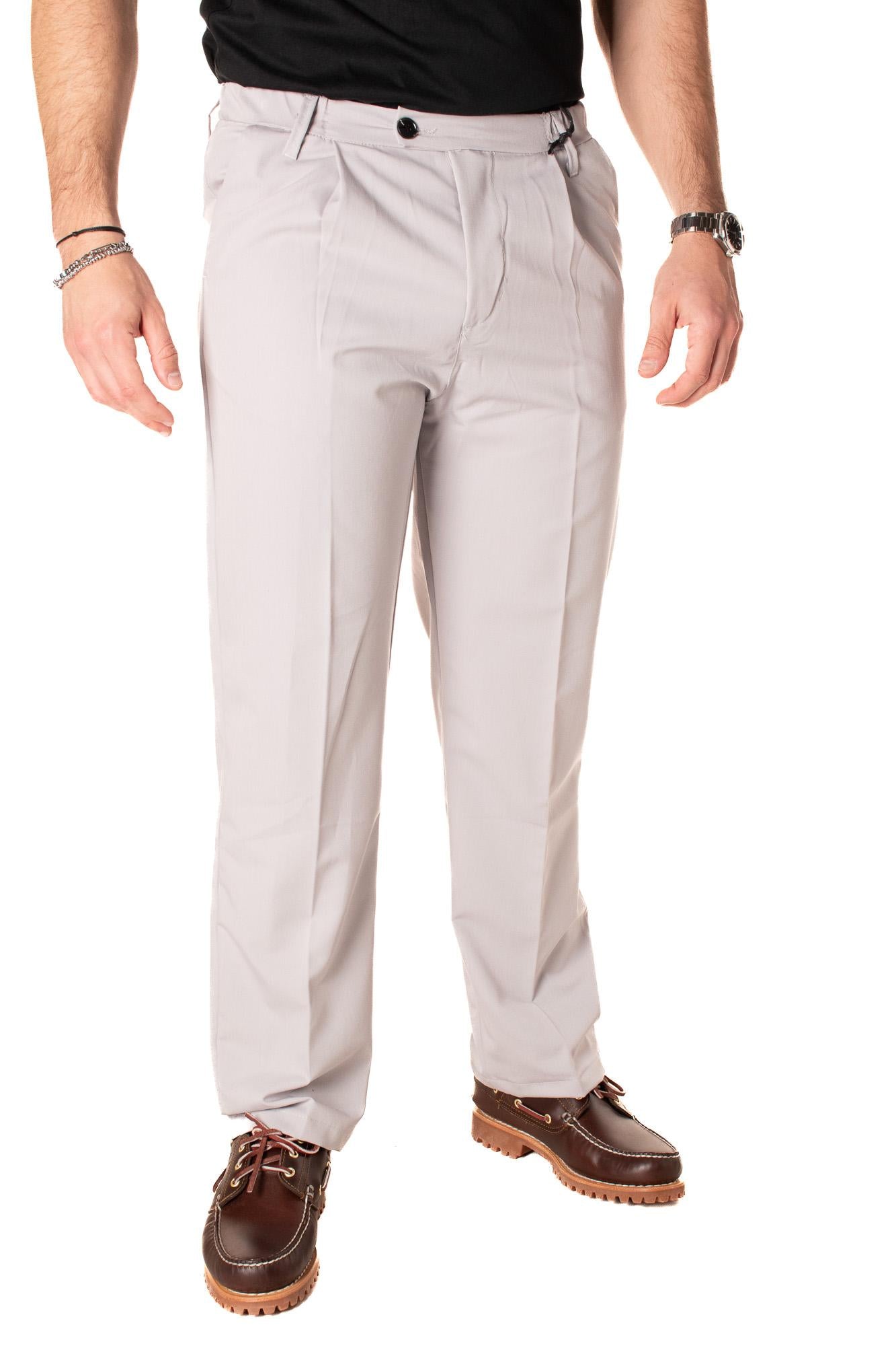 Pantalone Chino Semiwide Uomo 
