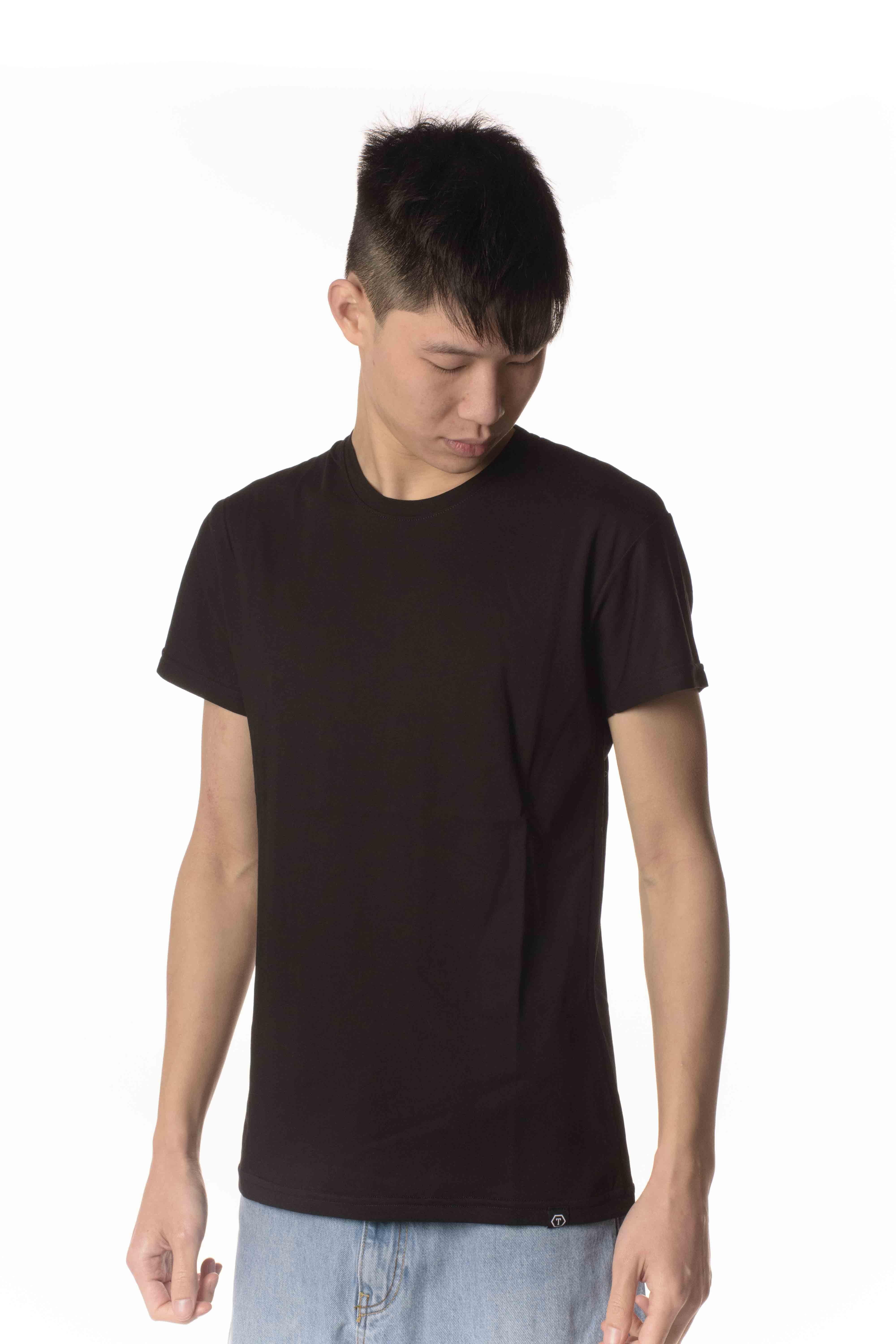 Telamira T-Shirt Girocollo Basic Uomo TS238NERO TELAMIRA