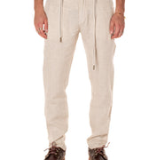 Pantalone Chino Lino Uomo 