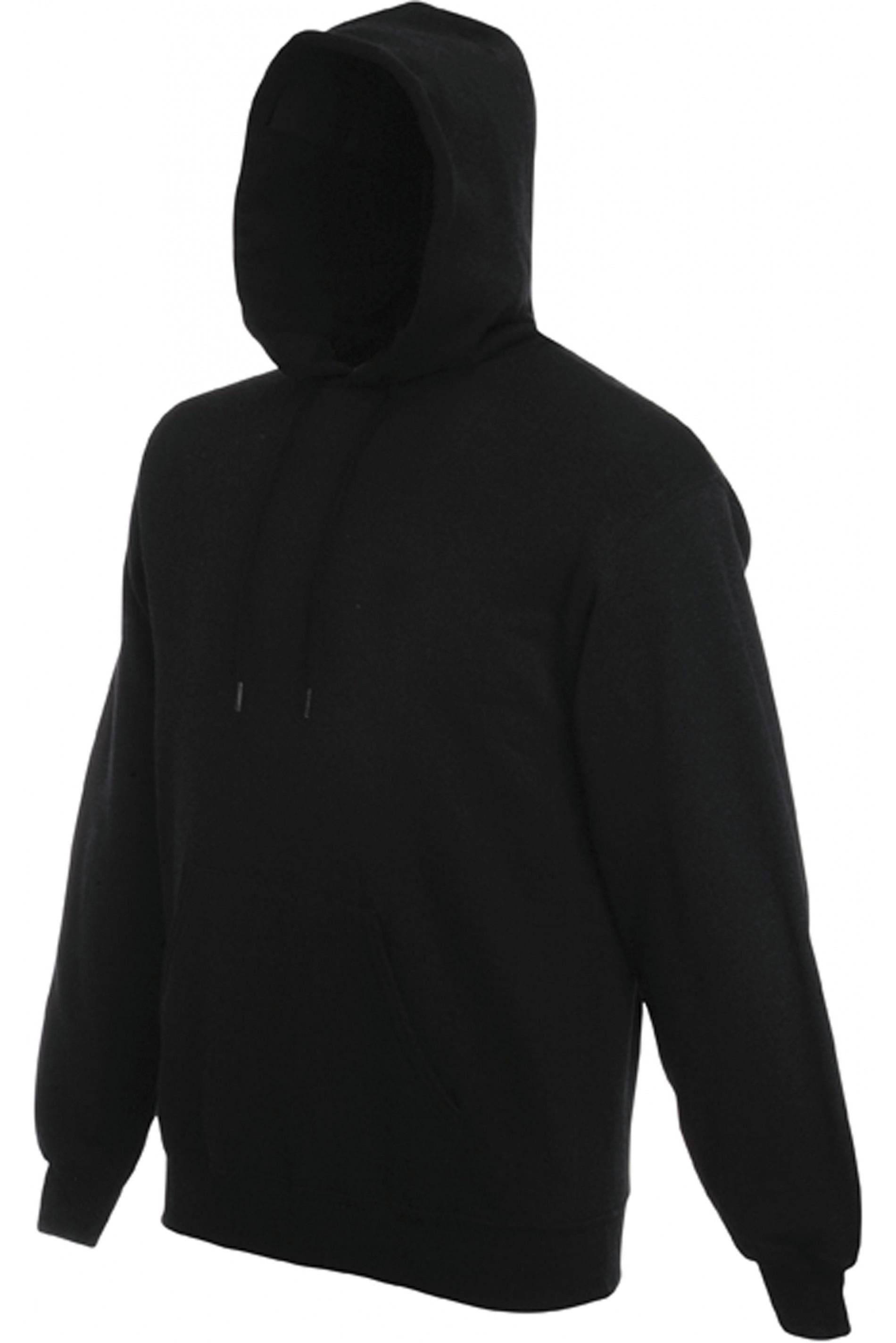 Felpa Cappuccio Classic Unisex Nera 