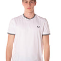 T-shirt Girocollo Uomo Bianca 