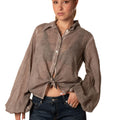 Camicia Washed Donna 