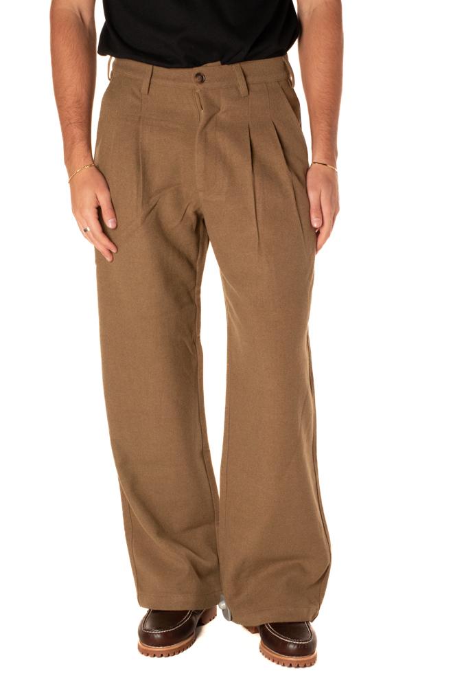 Pantalone Double Pleated Uomo 