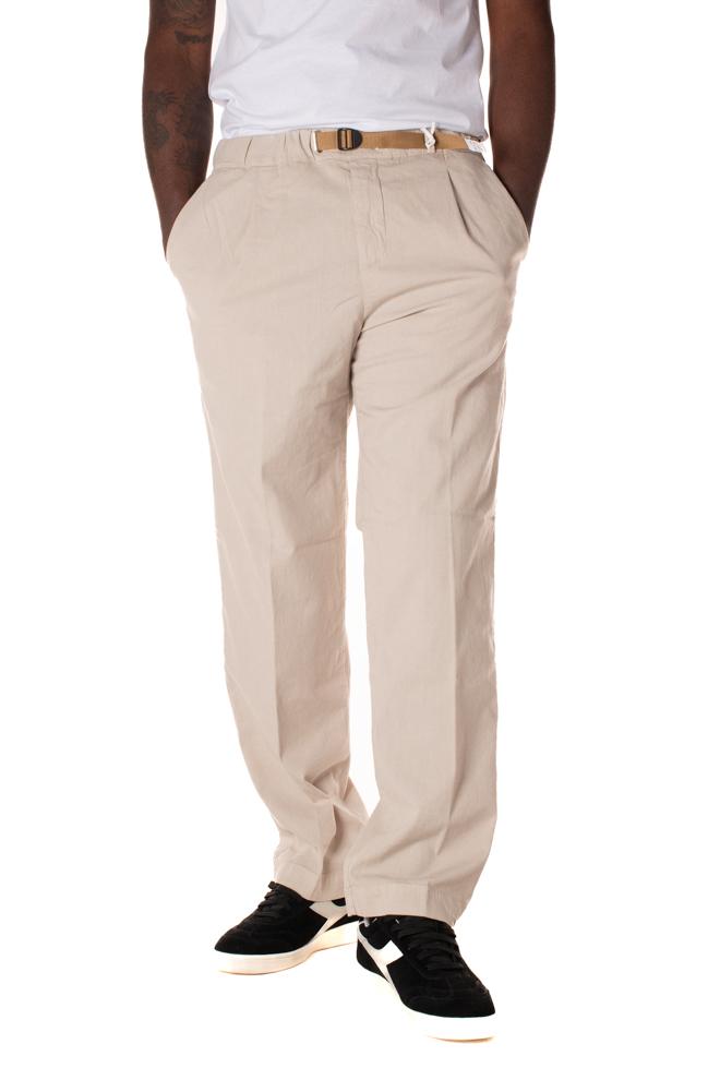 Pantalone Regular Uomo 25SU6711BEIGE WHITE SAND