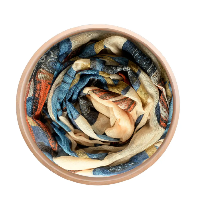 foulard magritte unisex MAGRITTE50 INNBAMBOO