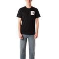 T SHIRT FINE TEE UOMO NF0A8A6MNERO THE NORTH FACE