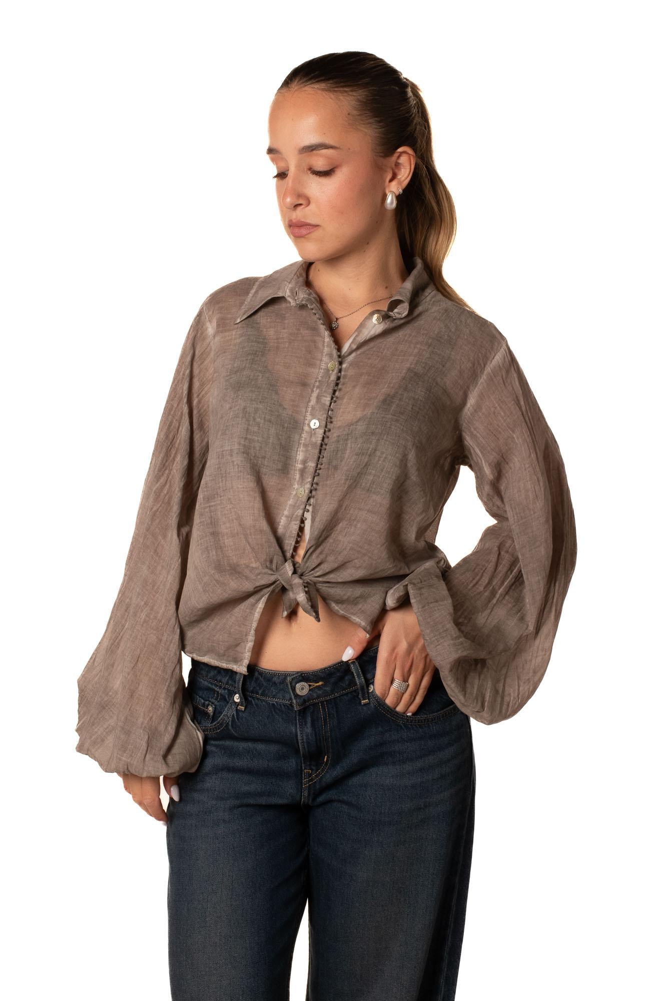 Camicia Washed Donna 