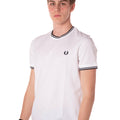 T-shirt Girocollo Uomo Bianca 