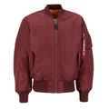 Bomber Ma-1 Reversibile Unisex Burgundy 