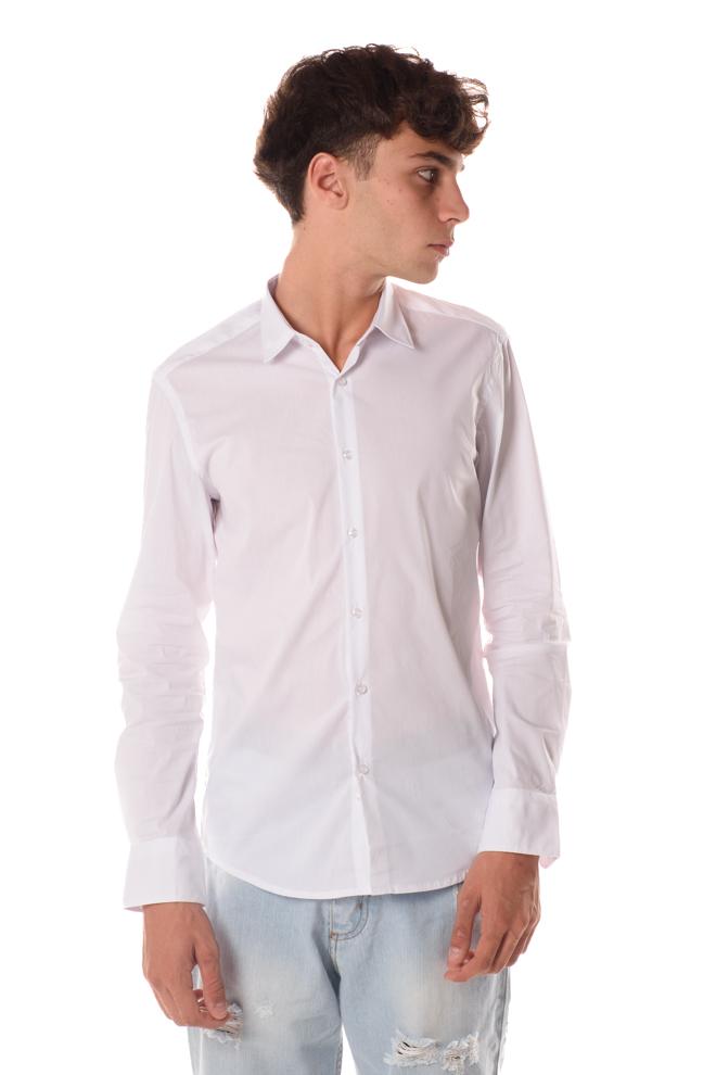 Camicia Slim Uomo Bianca TE002BIANCO TELAMIRA