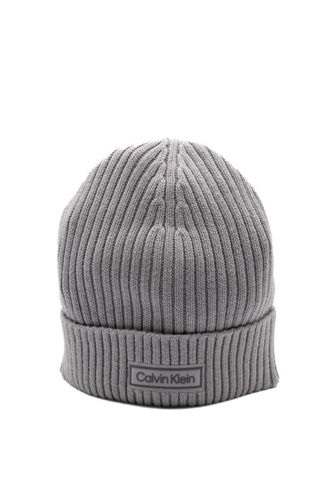 Beanie Logo Unisex LV8053GRIGIO CALVIN KLEIN
