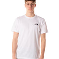 t shirt simple dome uomo NF0A87NGBIANCO THE NORTH FACE