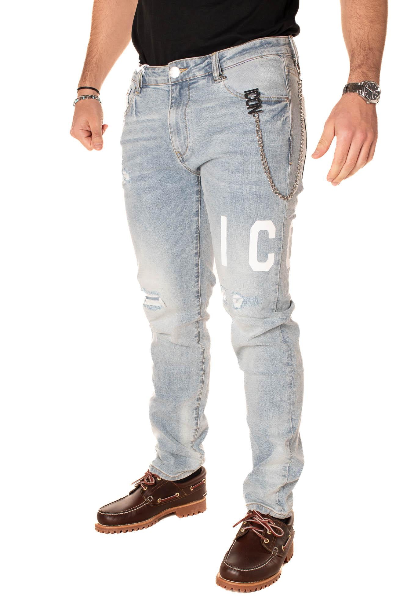Jeans Logo Uomo 