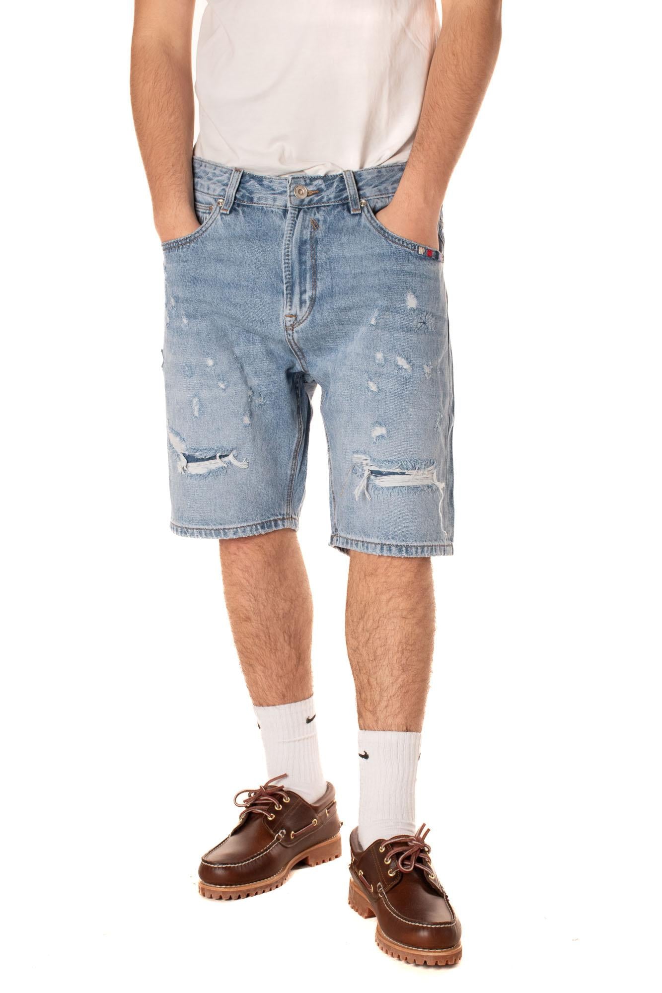 Bermuda Distressed Uomo 