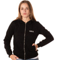 Felpa cappuccio con zip zana20023 donna nera S24ZANA20023NERO SHOE