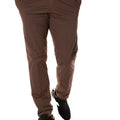 Pantalone Belt Uomo 22SU6617MARRONE WHITE SAND