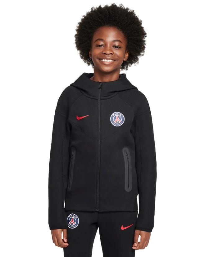 Felpa tech PSG Bambino FQ3511-010NERO NIKE