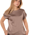 Tshirt Satin Donna 