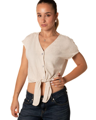Top Bottoni Donna 
