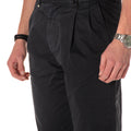 pantalone in cotone uomo navy 243438BLU BERNA