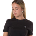 Tshirt Crew Donna LV0224NERO CALVIN KLEIN