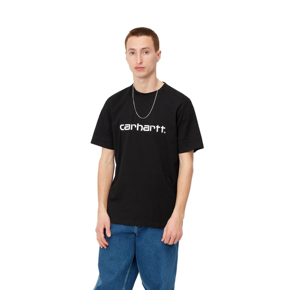 Tshirt Script Uomo IO31047NERO CARHARTT