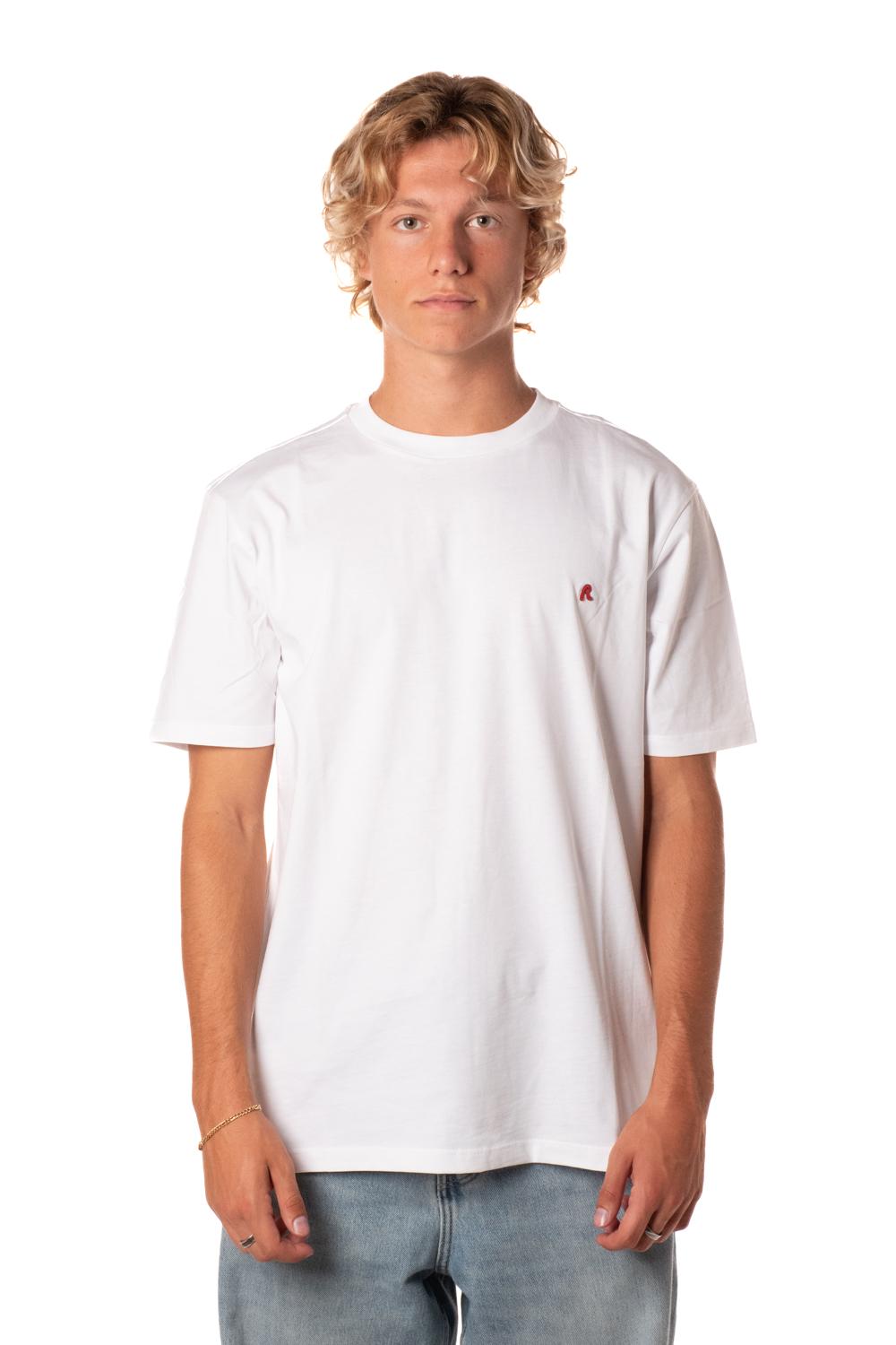 Tshirt Ricamo Uomo M6920.2660BIANCO REPLAY