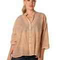 Camicia Washed Coreana Donna 