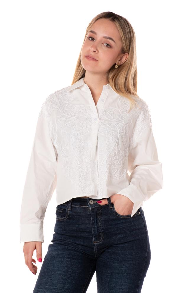 Camicia Zawa Donna ZAWADIBIANCO NEKANE