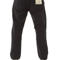 jeans carrot basic uomo nero 