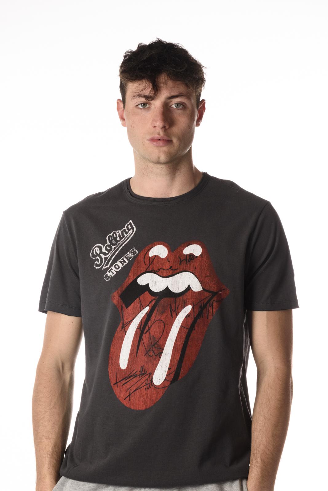 Amplified Clothing T-Shirt Rolling Stones Uomo ZAV210STANERO AMPLIFIED CLOTHING