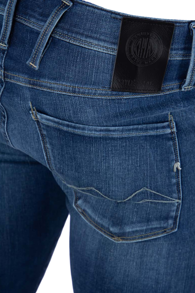 Jeans Anbass Hyperflex Re-Used Uomo BLu M914Y032661R112007 REPLAY