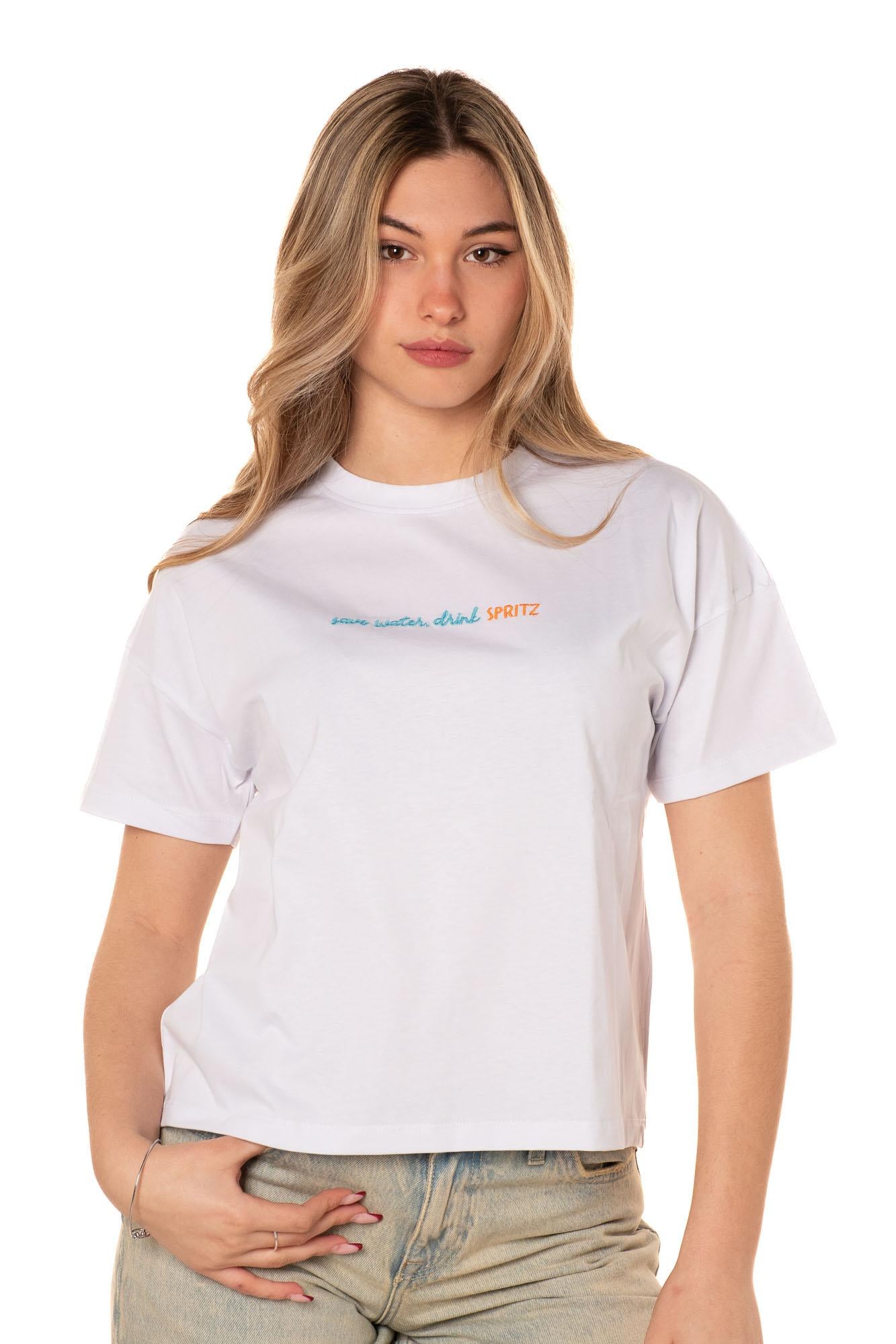 Tshirt Save Water Donna 