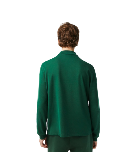 Polo Manica Lunga Uomo L1312VERDE LACOSTE