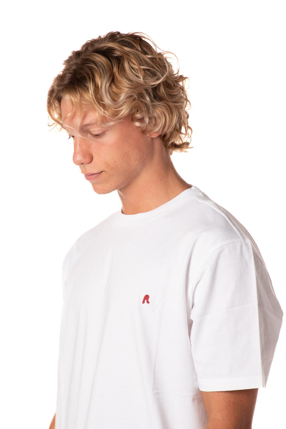 Tshirt Ricamo Uomo M6920.2660BIANCO REPLAY