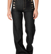 Jeans Button Donna 